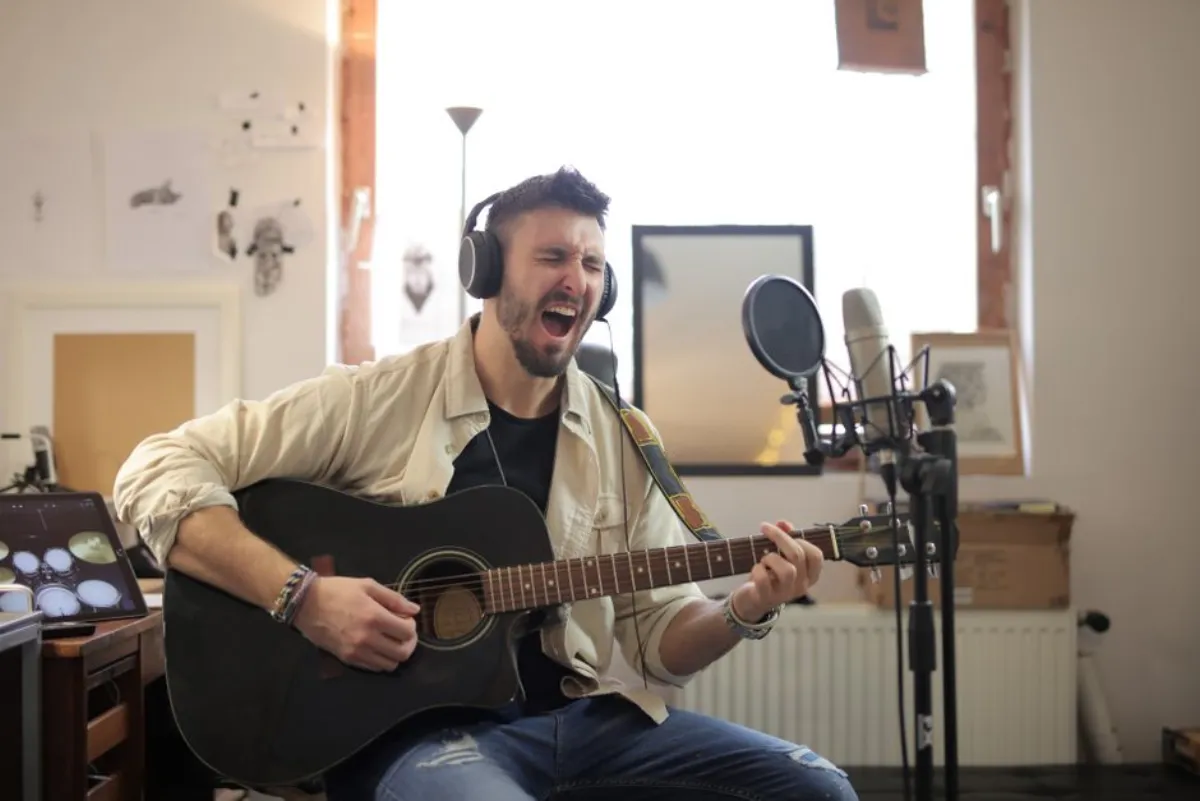 singing microphone